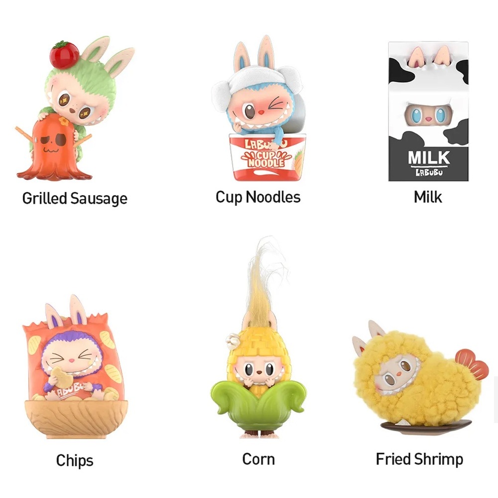 Labubu THE MONSTERS Wacky Mart Series Figures Milk - Picture 3 of 9